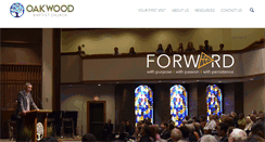 Desktop Screenshot of oakwoodministries.com
